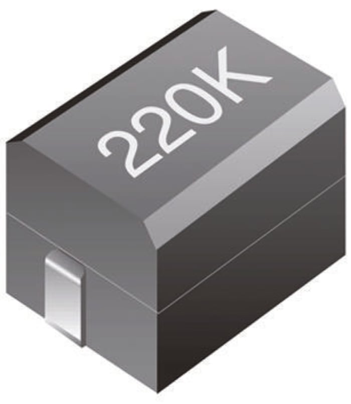 Bourns, CM45, 1812 (4532M) Unshielded Wire-wound SMD Inductor with a Ferrite Core, 1 mH ±10% Wire-Wound 30mA Idc Q:30