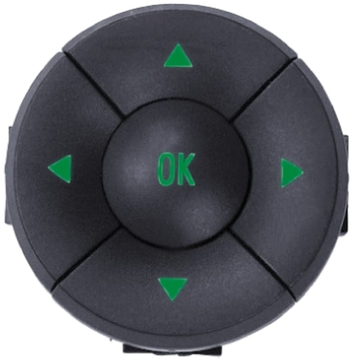 IP67 Green Tact Switch Kit, SPST 50 mA @ 24 V dc