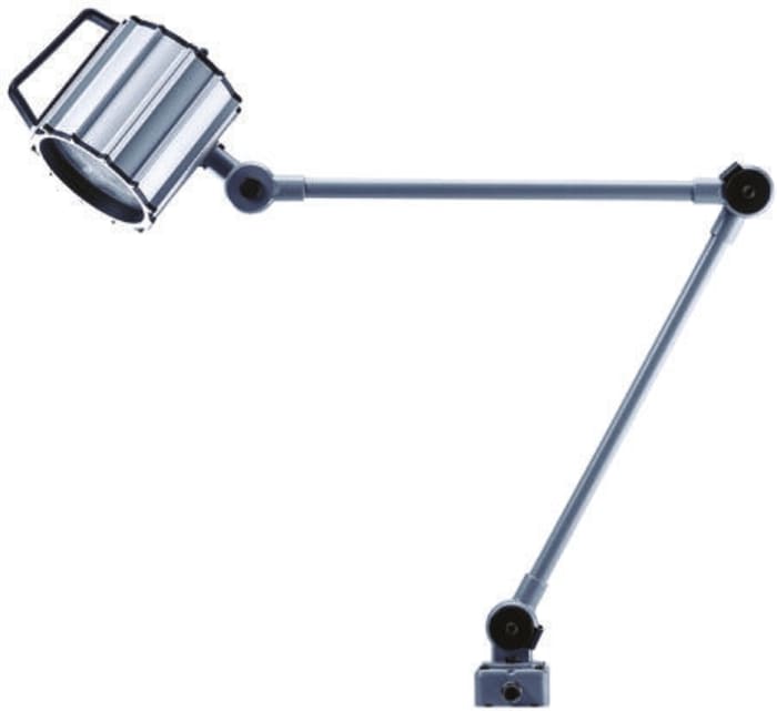 Lampe machine-outil Halogène Waldmann, 24 V (c.a./c.c.) 60 W, IP54