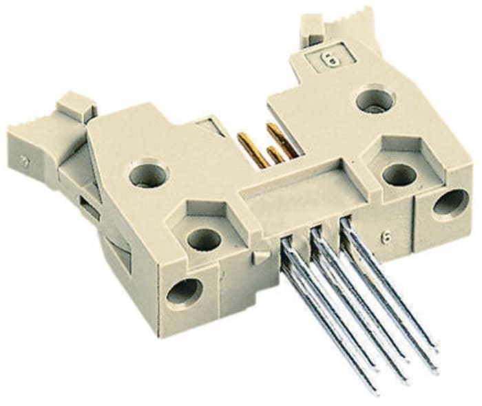 HARTING SEK 18 Series Straight Through Hole PCB Header, 34 Contact(s), 2.54 mm Pitch, 2 Row, Shrouded