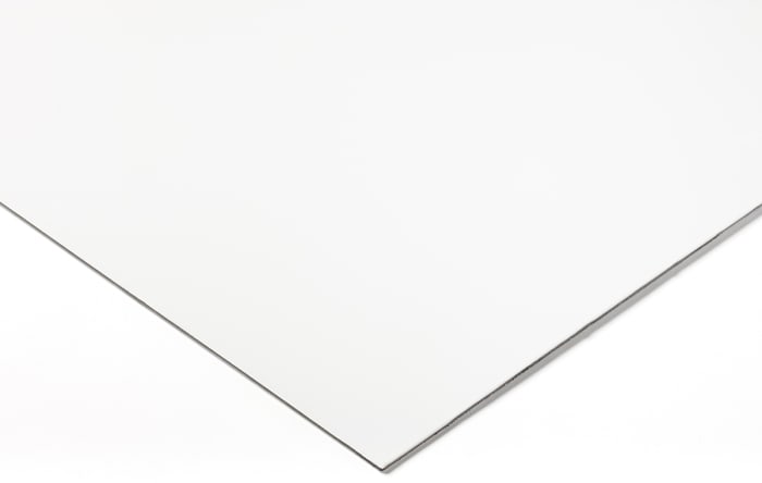 RS PRO Aluminium Composite Sheet 1220mm x 1220mm, 2mm Thick