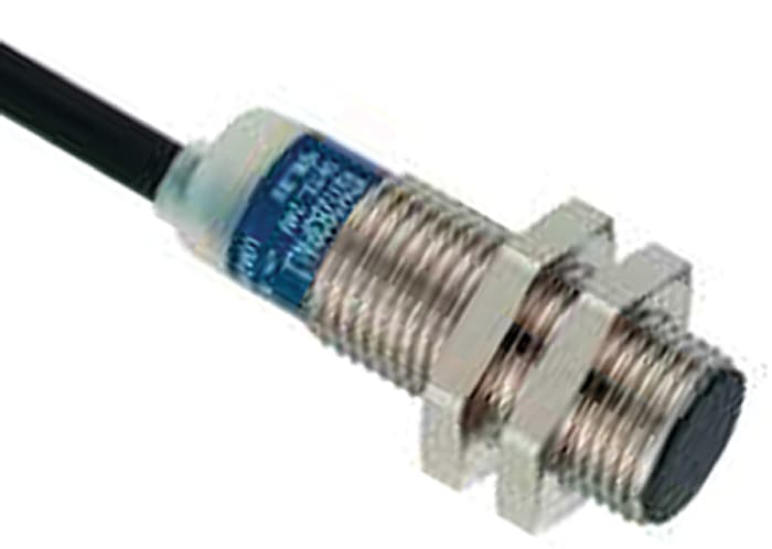 Telemecanique Sensors Barrel-Style Proximity Sensor, M30 x 1.5, 15 mm Detection, PNP-NO Output, 12 → 24 V dc,