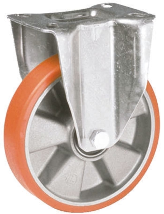 LAG Fixed Castor Wheel, 120kg Capacity, 80mm Wheel