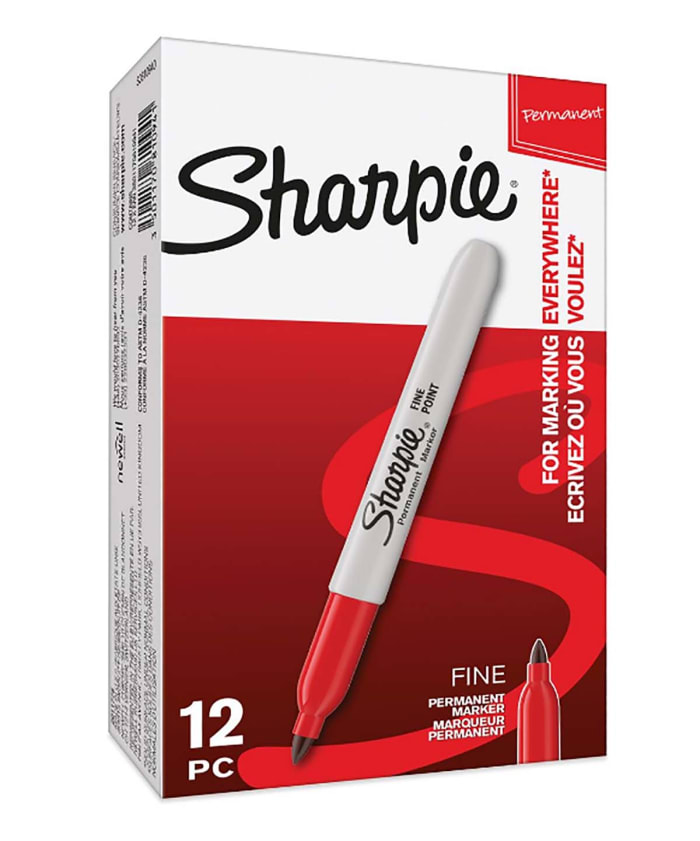 Sharpie Fine Tip Red Marker Pen Sharpie RS India