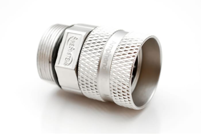 Amphenol Industrial Circular Connector, 12 Contacts, Cable Mount, M23 Connector, Plug, Male, IP67, MotionGrade Series