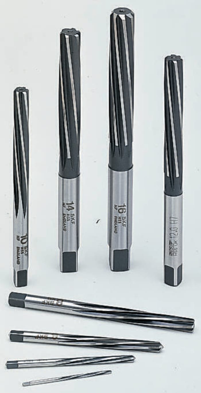 HSS spiral flute hand reamer,7/16in dia