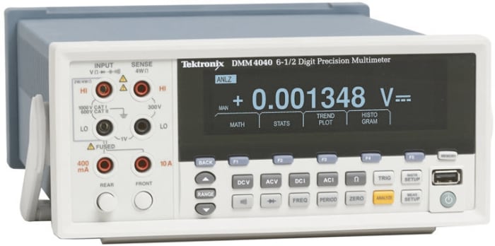 Tektronix DMM4040 Bench Digital Multimeter, True RMS, 10A ac Max, 10A dc Max, 1000V ac Max