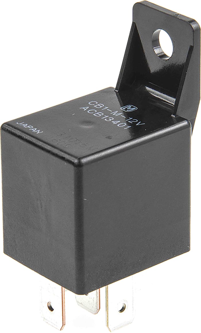 Relais automobile Panasonic CB, 1 NO, bobine 12V c.c. Montage sur CI 1.8W
