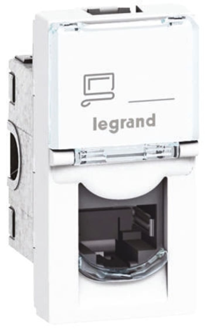 Legrand White Telephone Socket