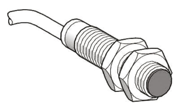 Telemecanique Sensors Inductive Barrel Proximity Sensor, M8, 1.5 mm Detection PNP NO, 12 → 48 V dc