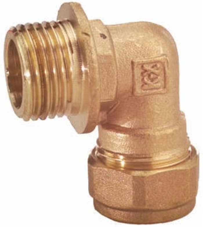Conex-Banninger Brass Compression Fitting, Elbow Coupler