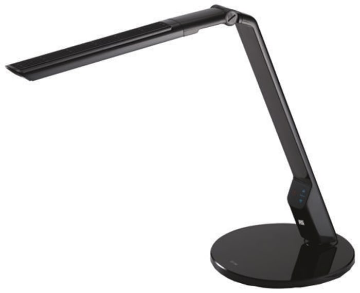 RS Pro, 7 W Masa Lambası, Ayarlanabilir Kol Ağırlıklı, Masa Tabanına Özel, Siyah, Ampul Verilir, LED