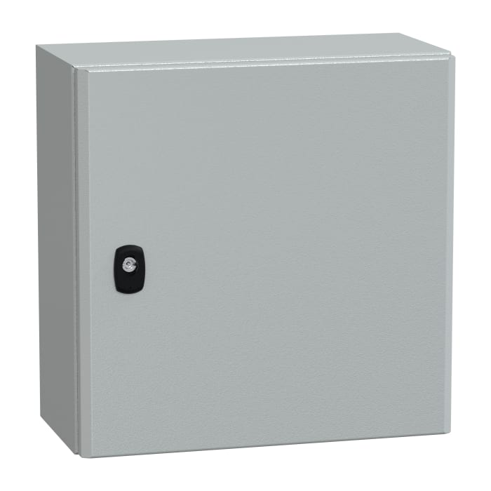 Schneider Electric PanelSeT S3D Series Steel Wall Box, IP66, 400 mm x 400 mm x 200mm