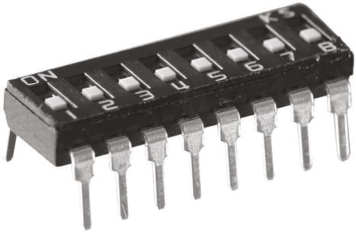 KNITTER-SWITCH 6 Way Through Hole DIP Switch 6PST