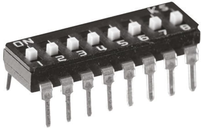 KNITTER-SWITCH 6 Way Through Hole DIP Switch 6PST