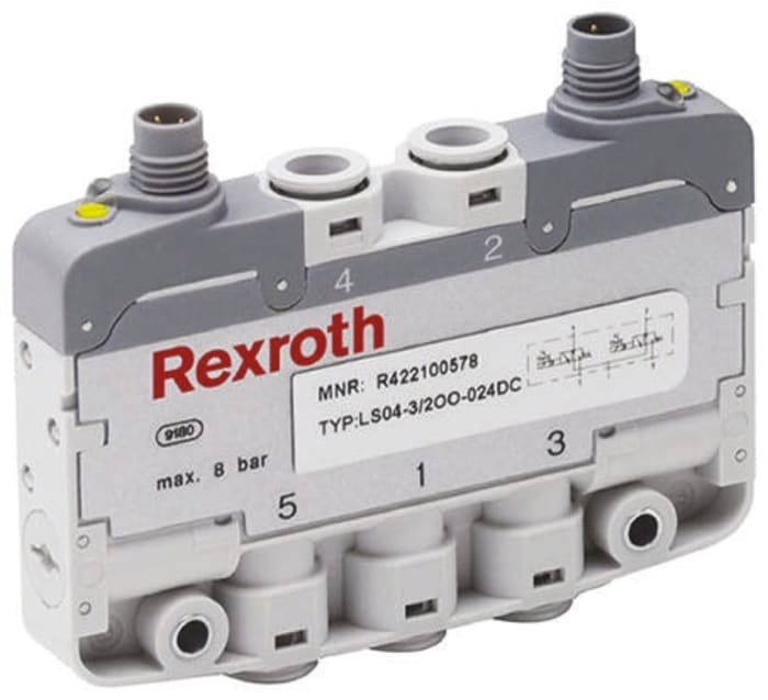 EMERSON ? AVENTICS 2 x 3/2 Pneumatic Control Valve - Pilot/Pilot LS04 AF Series 24V dc