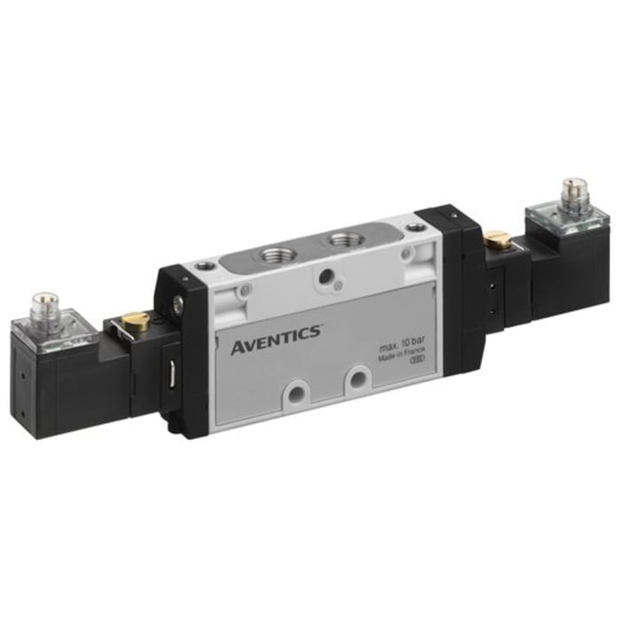 EMERSON ? AVENTICS 5/3 Pneumatic Solenoid Valve - Pilot/Pilot G 1/8 TC08 Series 24V dc