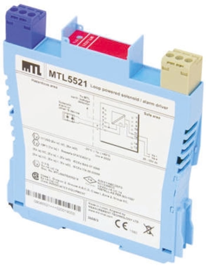 Eaton 2 Channel Zener Barrier, Relay, ATEX