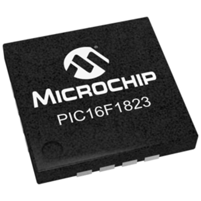 Microchip PIC16F1823-I/ML, 8 bit PIC Microcontroller FLASH, 16-Pin QFN