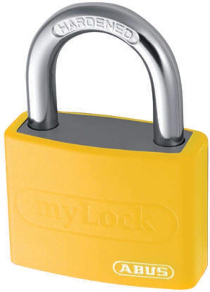 ABUS Key Weatherproof Aluminium, Steel Safety Padlock, Keyed Alike, 6.5mm Shackle, 43mm Body