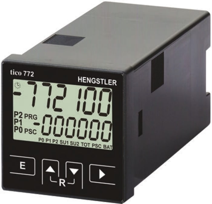 Compteur Hengstler TICO 772 Minutes, Secondes 115 V c.a. LCD 6 digits