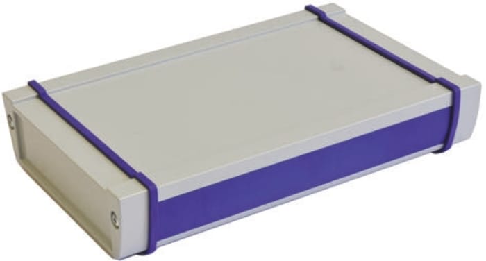 Bopla Aluminium Closed Profile for Use with Mounting Panel, PCB, 200 x 121 x 32.8mm