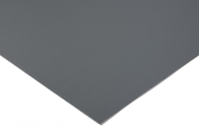 RS PRO Grey Plastic Sheet, 1m x 1m x 1mm