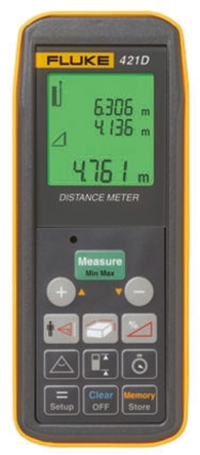 Fluke 421D Distance Meter, 0.05 → 100m Range, ±1.5 mm Accuracy