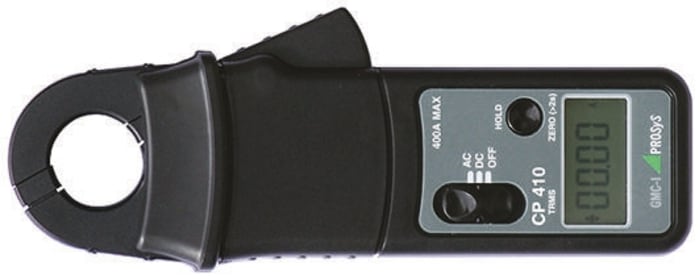 GMC-I Prosys CP410 Clamp Meter, 400A dc, Max Current 400A ac CAT III 300V