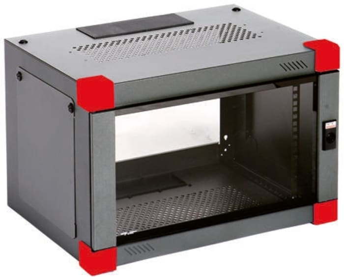 easyRack Serisi 19 İnç Kabinet, Duvara Monte, 6U, 384 x 580 x 421mm