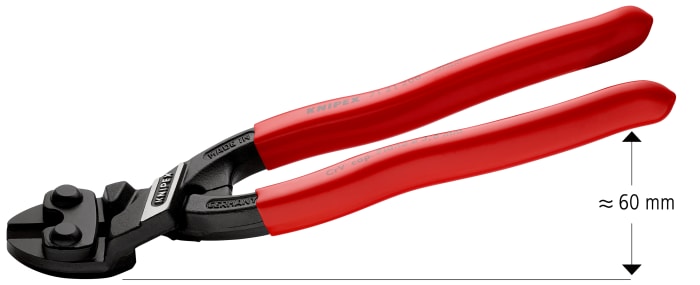 Knipex 71 21 200 200 mm High Performance Chrome Vanadium Steel Compact bolt cutter
