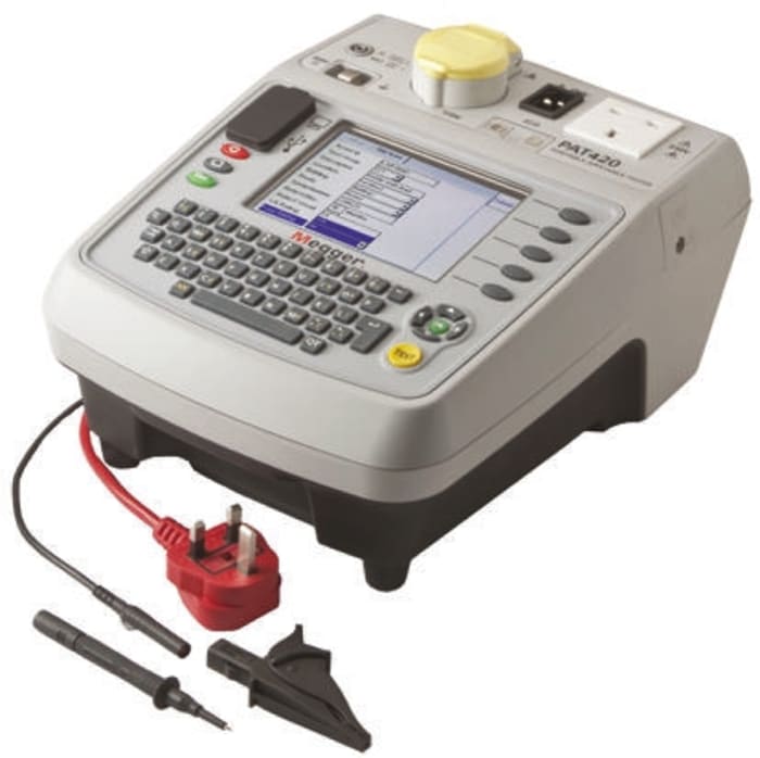 Megger PAT420 PAT Tester, Class I, Class II Test Type
