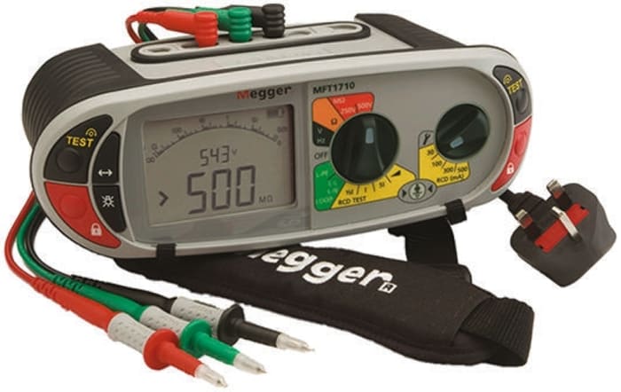 Tester elektroinstalace, číslo modelu: MFT1710 Typ AC