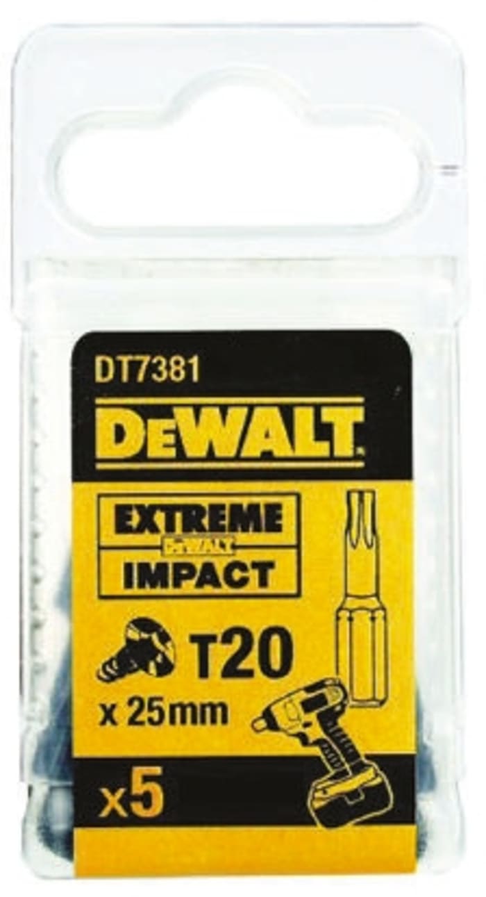 DeWALT Torx Screwdriver Bit, T30 x 25 mm Tip