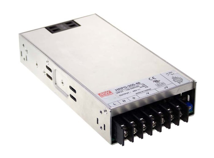 MEAN WELL Switching Power Supply, HRPG-300-15RS, 15V dc, 22A, 330W, 1 Output, 120 → 370 V dc, 85 → 264 V