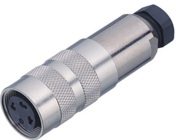 binder Circular Connector, 2 Contacts, Cable Mount, M16 Connector, Socket, Female, IP67, 423 Series