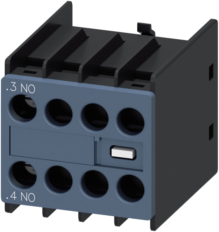 Siemens Auxiliary Contact, 1 Contact, 1NO, Snap-On, Sirius Innovation