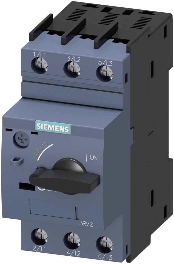 Siemens 0.11 → 0.16 A SIRIUS 3RV Motor Protection Circuit Breaker