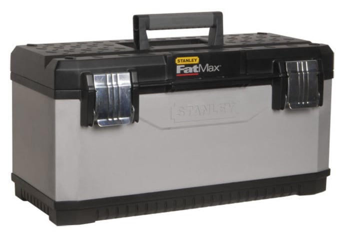 Coffret à outils Stanley Fatmax vide Stanley Tools en Plastique, Dimensions 584 x 293 x 295mm