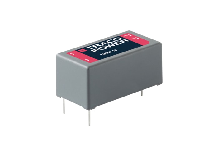 TRACOPOWER Switching Power Supply, TMPM 10112, 12V dc, 833mA, 10W, 1 Output, 120 → 370 V dc, 85 → 264 V