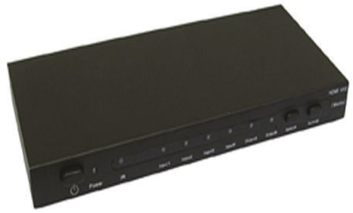 RS PRO 6 Port HDMI Splitter 1080p