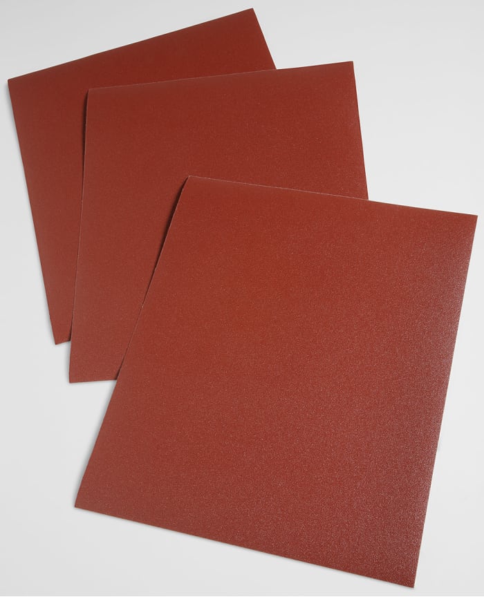 Hoja abrasiva 3M de Óxido de Aluminio, grano Extra Fino de P400, de 280mm x 230mm, paquete de 25