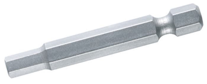 Bit skrutkovača, Chróm-vanádiová oceľ, typ hlavice: Imbus, bit unášača