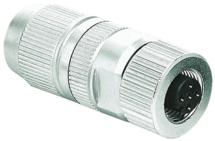 HARTING Circular Connector, 4 Contacts, Cable Mount, M12 Connector, Socket, Female, IP65, IP67, Harax M12 Series