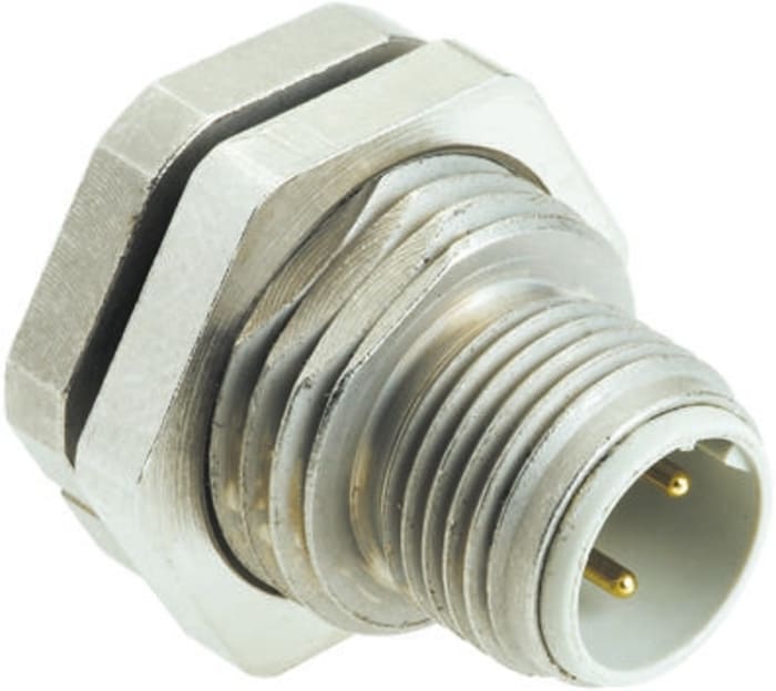 21033711400 HARTING HARTING 4 Pole Din Plug, Male, Panel Mount 707