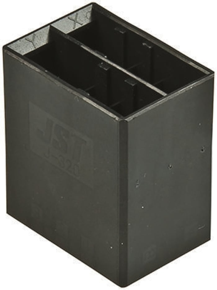 JST JFA J300 Series Straight Through Hole PCB Header, 6 Contact(s), 5.08mm Pitch, 2 Row(s), Shrouded