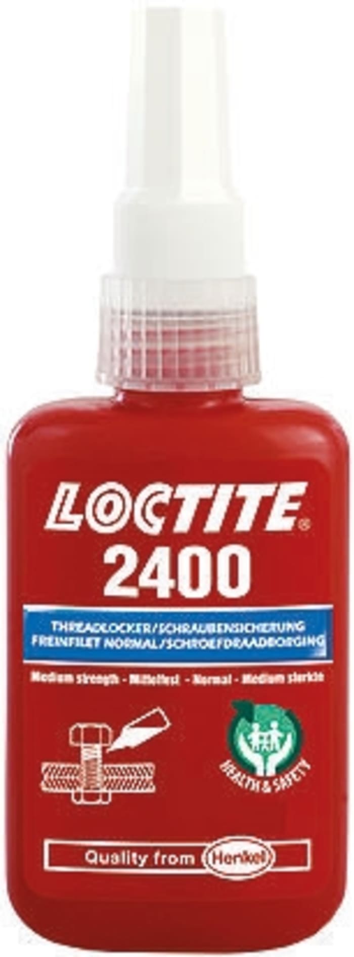 1947838 Loctite Loctite Loctite 2400 Blue Threadlocking Adhesive, 50