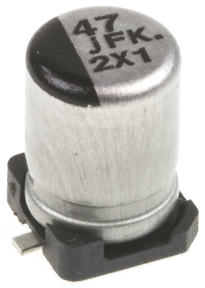 Panasonic 47μF Aluminium Electrolytic Capacitor 6.3V dc, Surface Mount - EEEFK0J470UR
