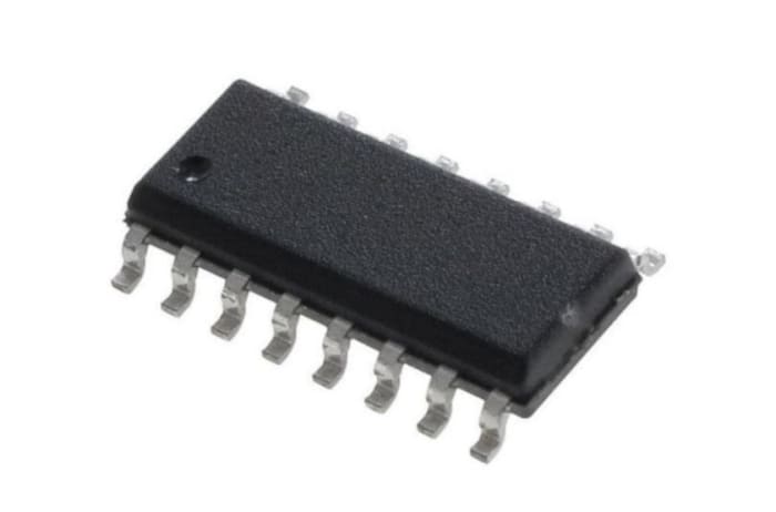 Vishay DG201BDY-E3 Analogue Switch Quad SPST 5 V, 9 V, 12 V, 15 V, 18 V, 24 V, 16-Pin SOIC