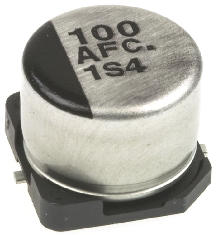 Panasonic 100μF Electrolytic Capacitor 10V dc, Surface Mount - EEEFC1A101AP